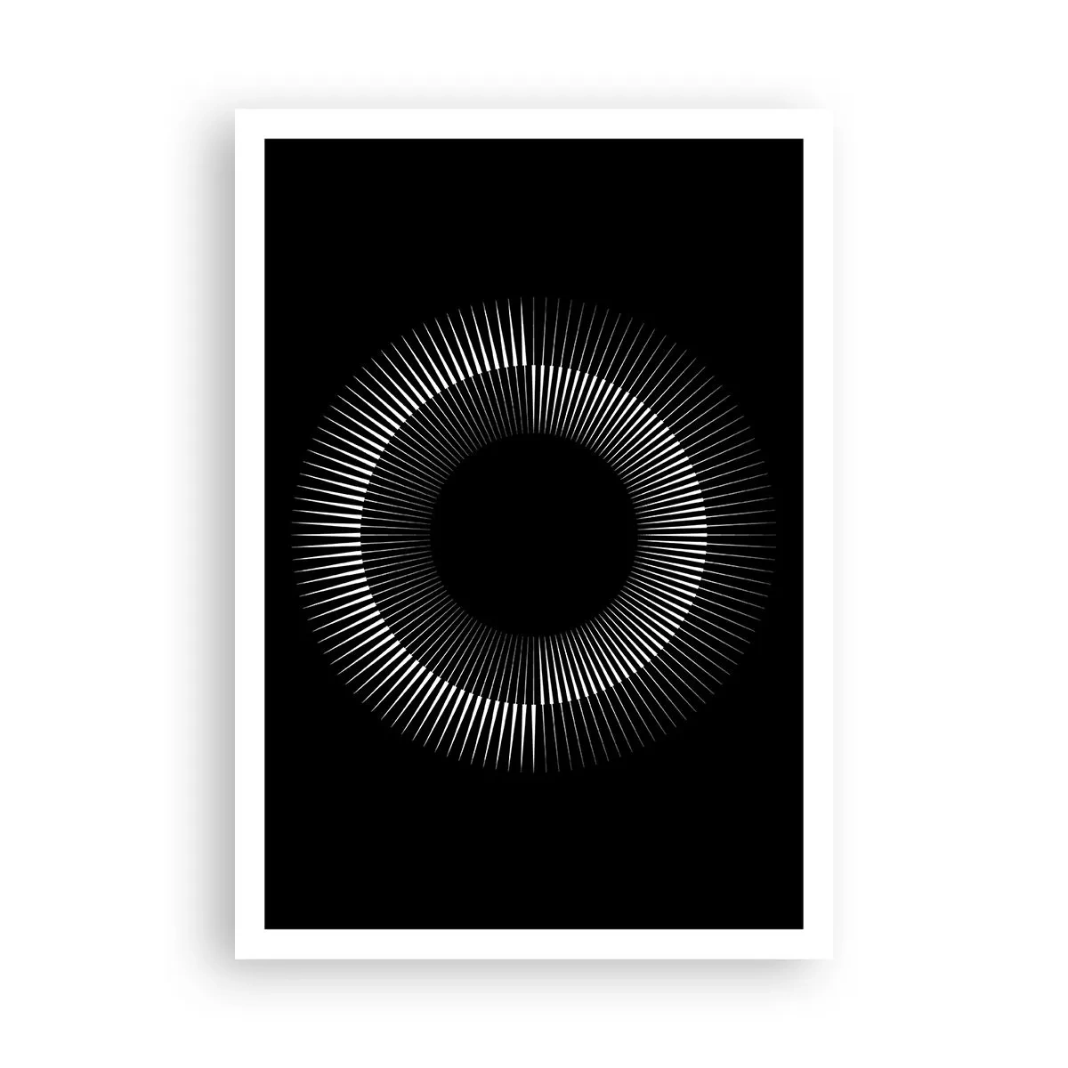 Plagát - Čierne slnko - 70x100 cm