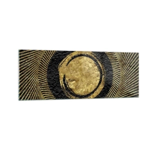 Obraz na skle - Glamour - 140x50 cm