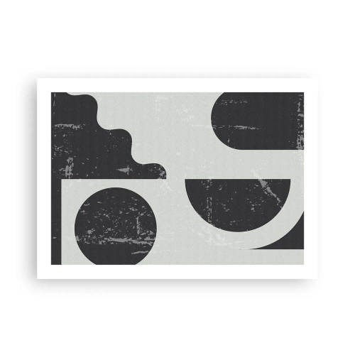 Plagát - Kompozícia nad a pod - 70x50 cm