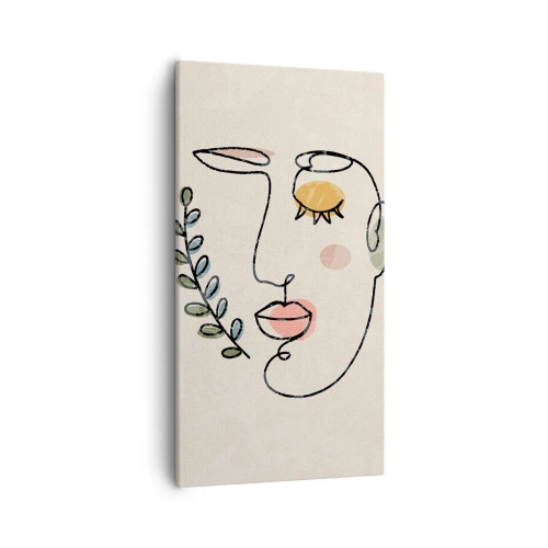 Obraz na plátne - Nájdený pokoj - 55x100 cm