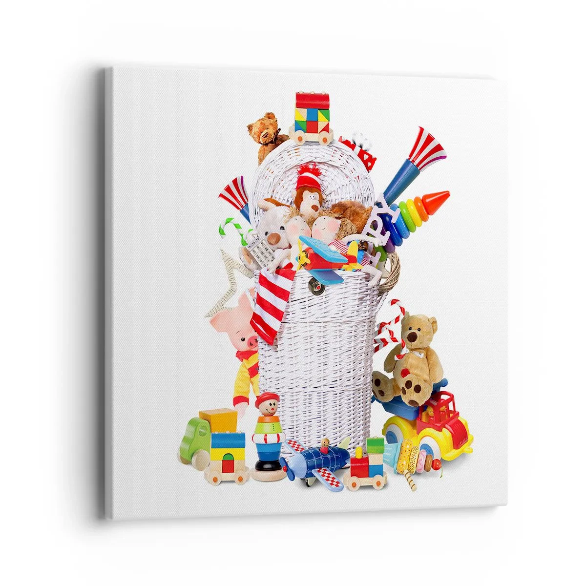 Obraz na plátne - Poklady dieťatka - 40x40 cm