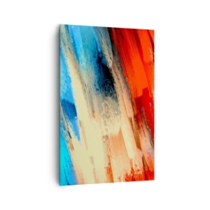 Obraz na plátne - Vodopád farieb - 80x120 cm