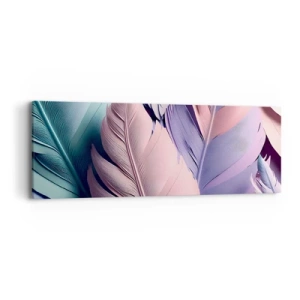 Obraz na plátne - Vtáčí štýl - 90x30 cm