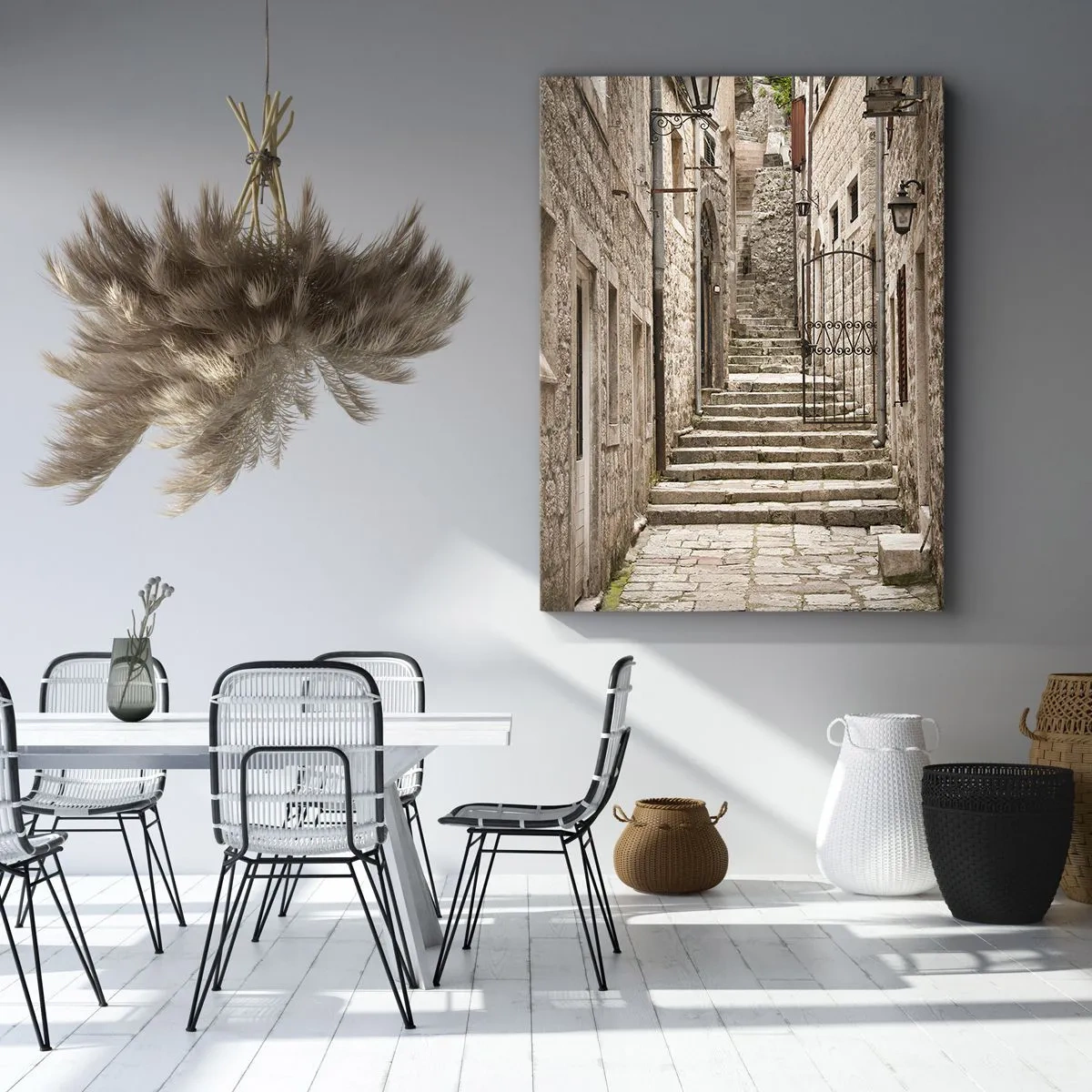 Obraz na plátne - Kúzelná stará ulička - 50x70 cm