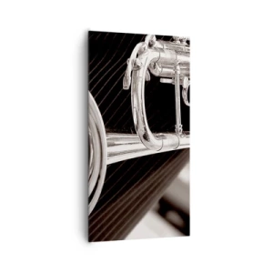 Obraz na plátne - Hudobné cestovanie do 30. rokov - 65x120 cm