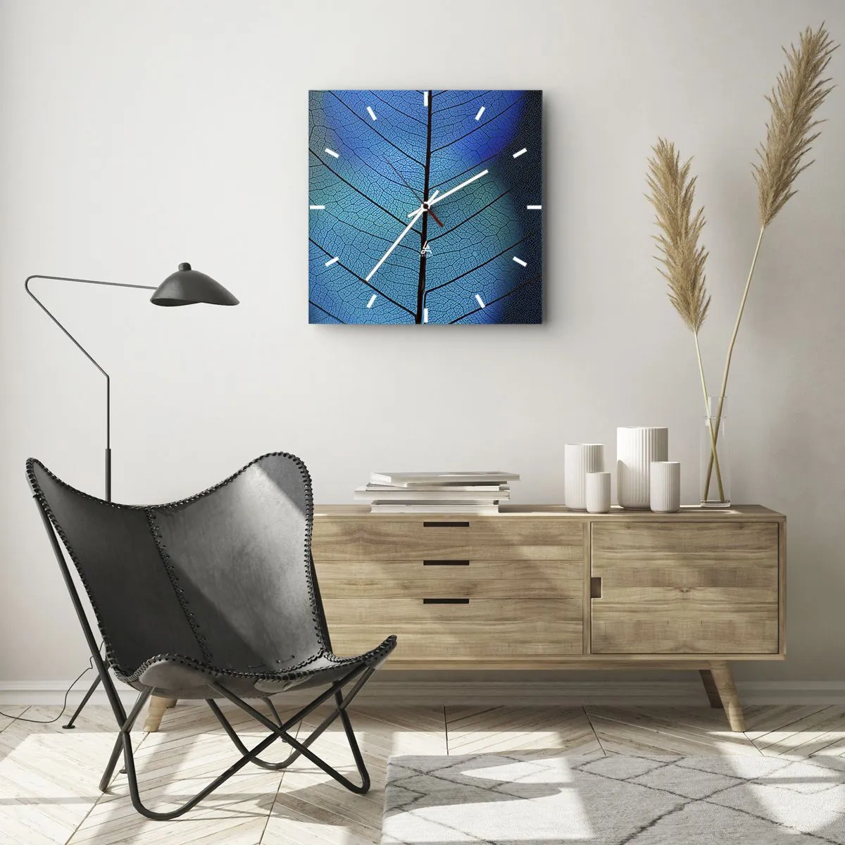 Nástenné hodiny - Až do detailov - 40x40 cm