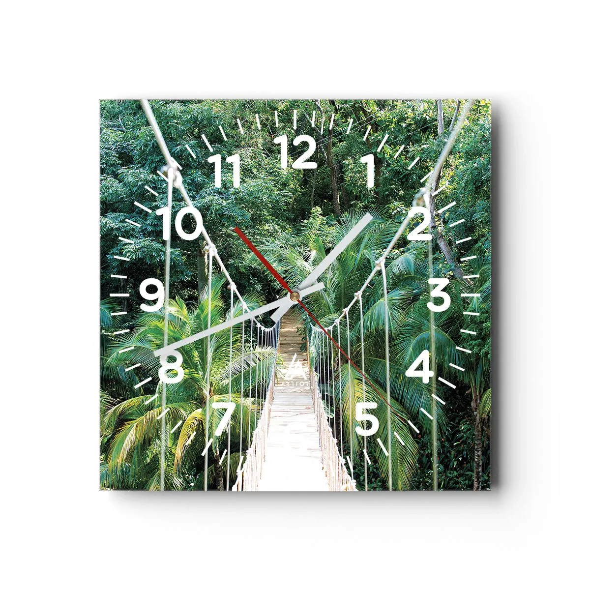 Nástenné hodiny - Welcome to the jungle! - 30x30 cm