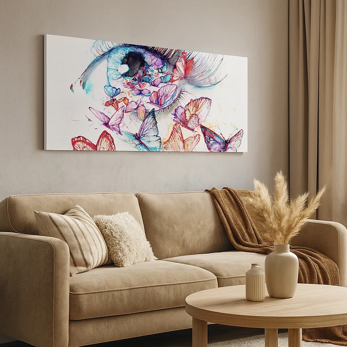 Obraz na plátne - Rozprávkové kúzlo očí - 30x30 cm