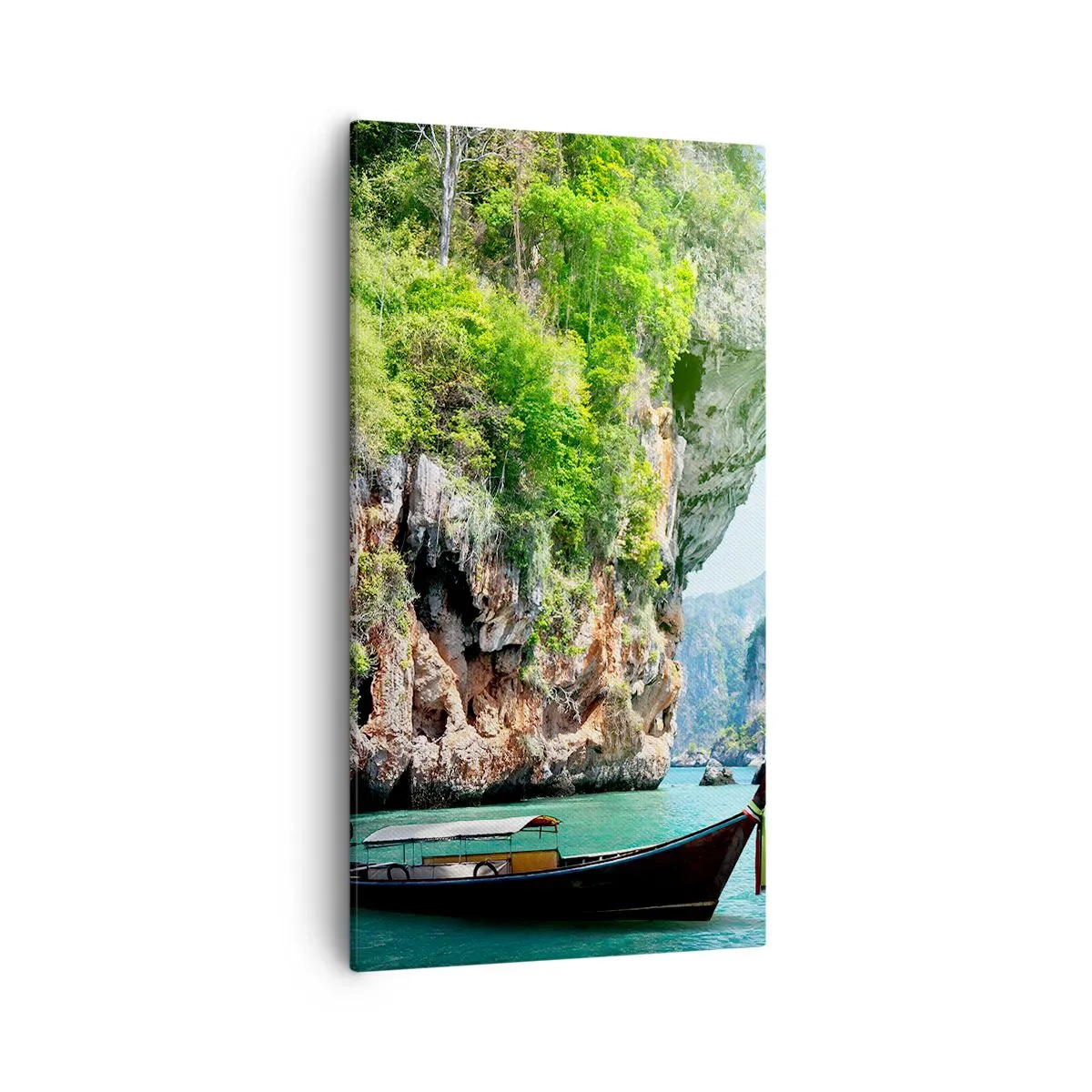 Obraz na plátne - Pozvánka na exotickú cestu - 55x100 cm