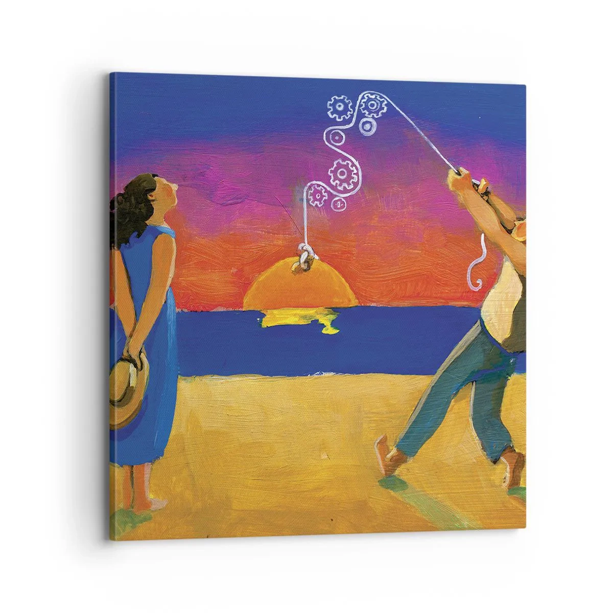 Obraz na plátne - Viac ako hviezda z neba - 70x70 cm