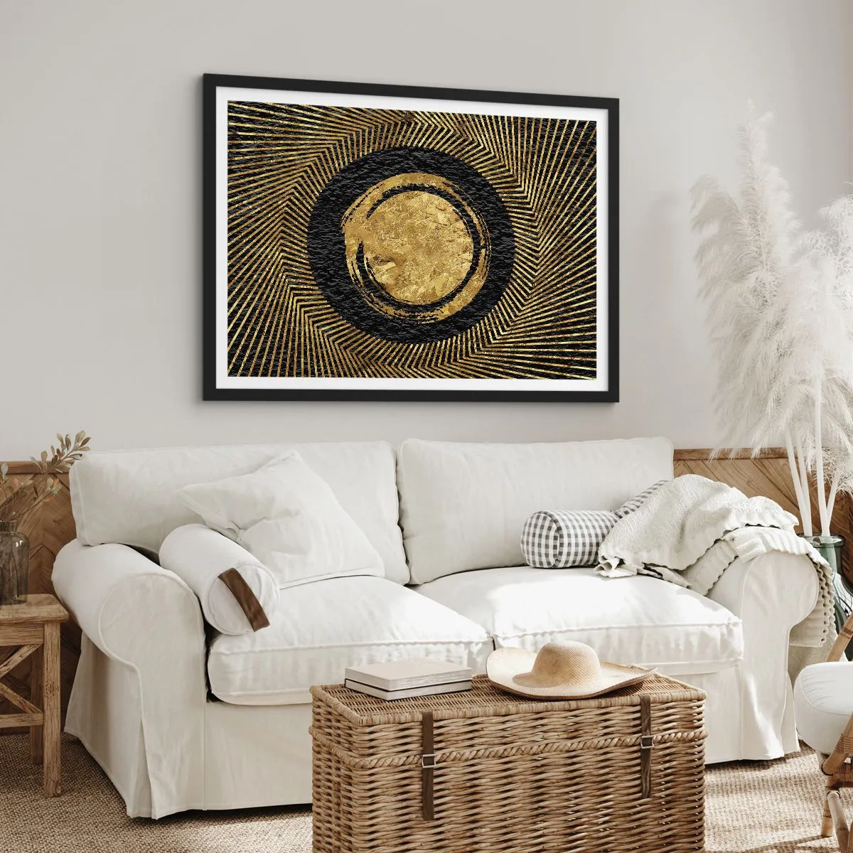 Plagát v čiernom ráme - Glamour - 70x50 cm
