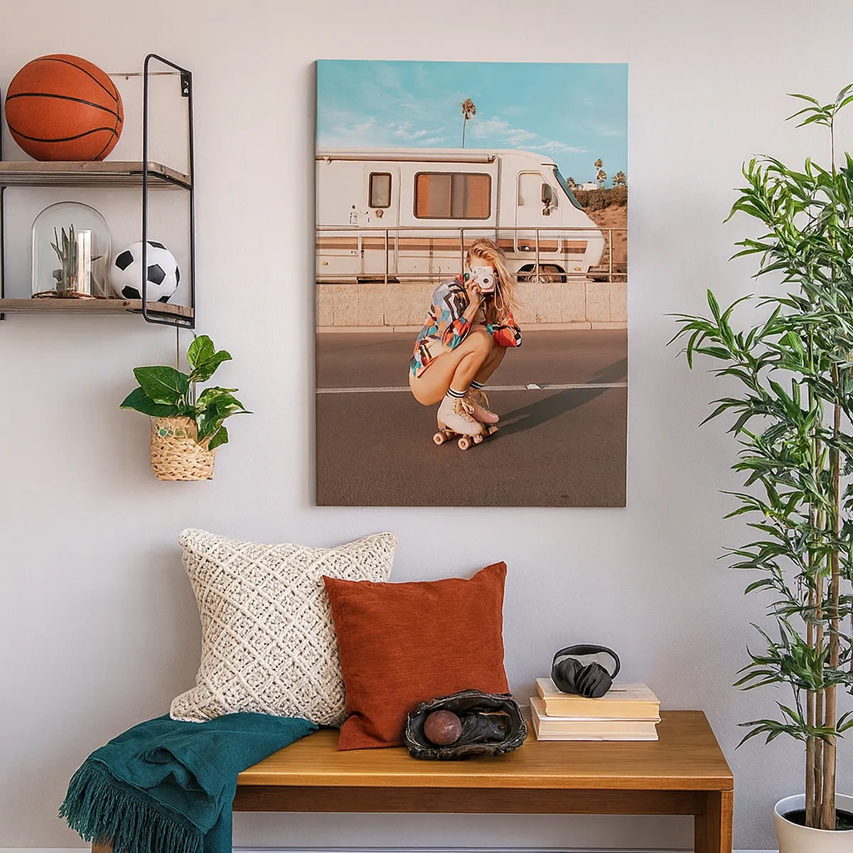 Obraz na plátne - Usmejte sa! - 50x70 cm