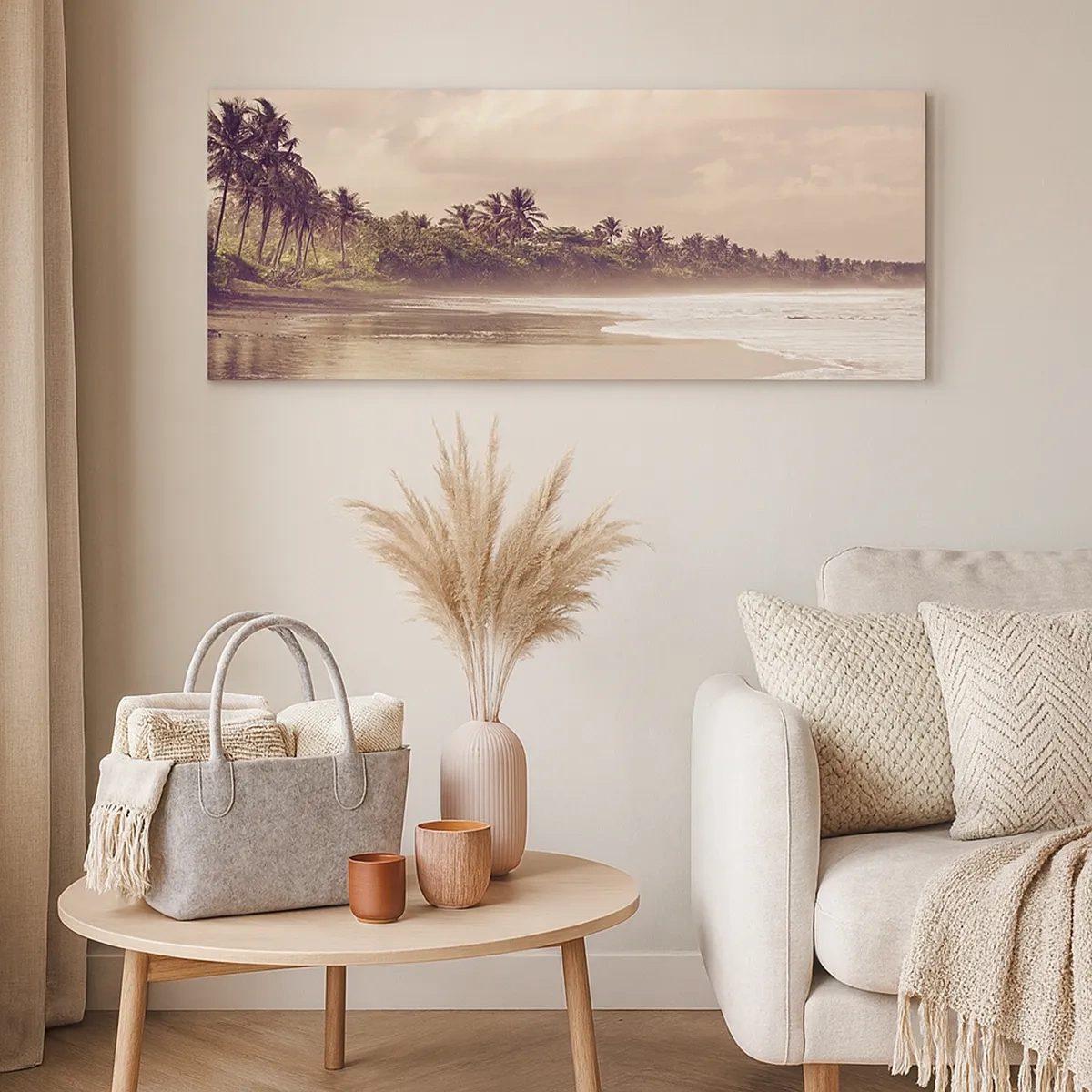 Obraz na plátne - Pohladenie vĺn - 30x30 cm