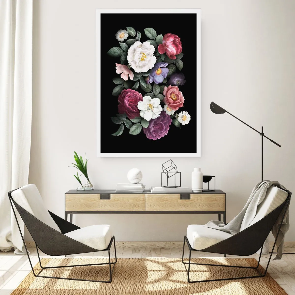 Plagát - Z anglickej záhrady - 50x70 cm