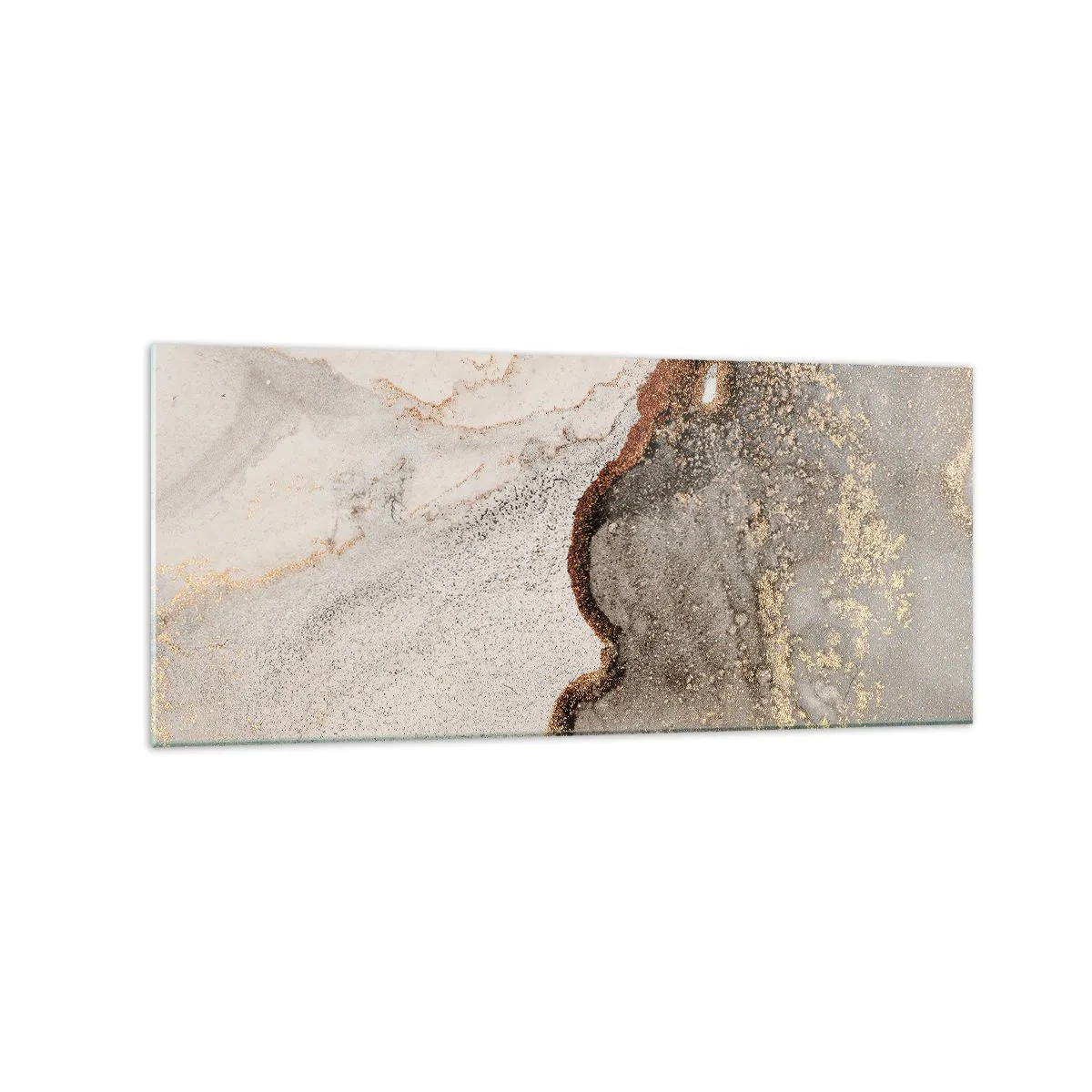 Obraz na skle - Na hranici farieb - 120x50 cm