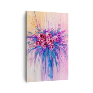 Obraz na plátne - Ružová fontána - 80x120 cm