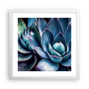 Plagát v bielom ráme - Vitálna sila - 40x40 cm