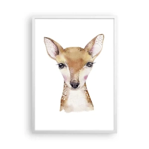 Plagát v bielom ráme - Povaha nevinnosti - 50x70 cm