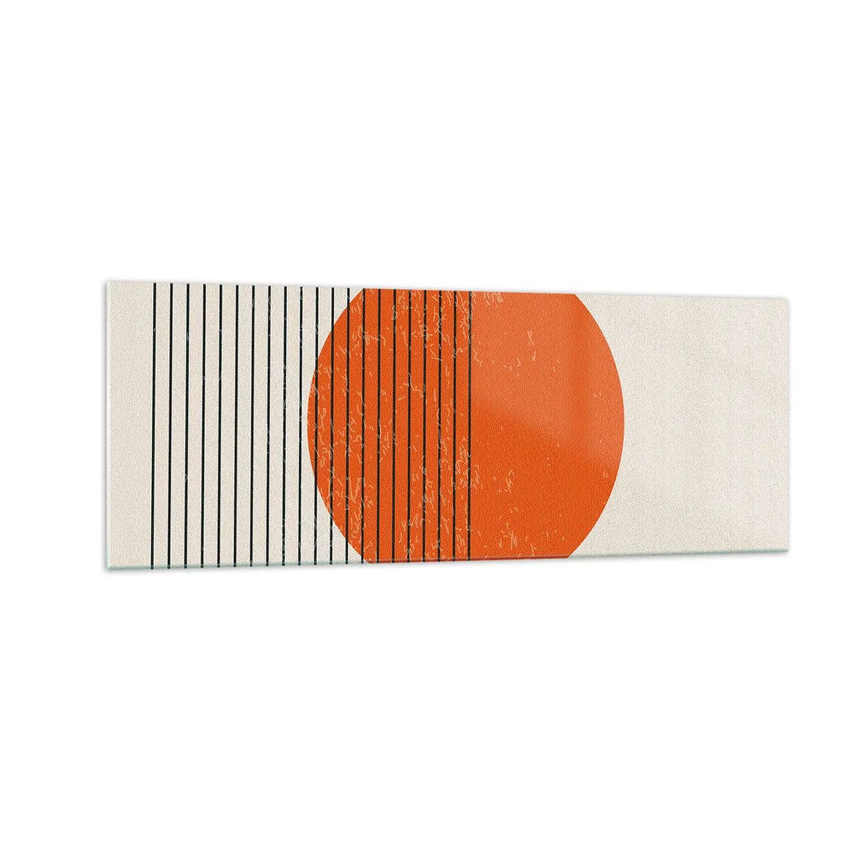 Obraz na skle - Vždy slnko - 140x50 cm