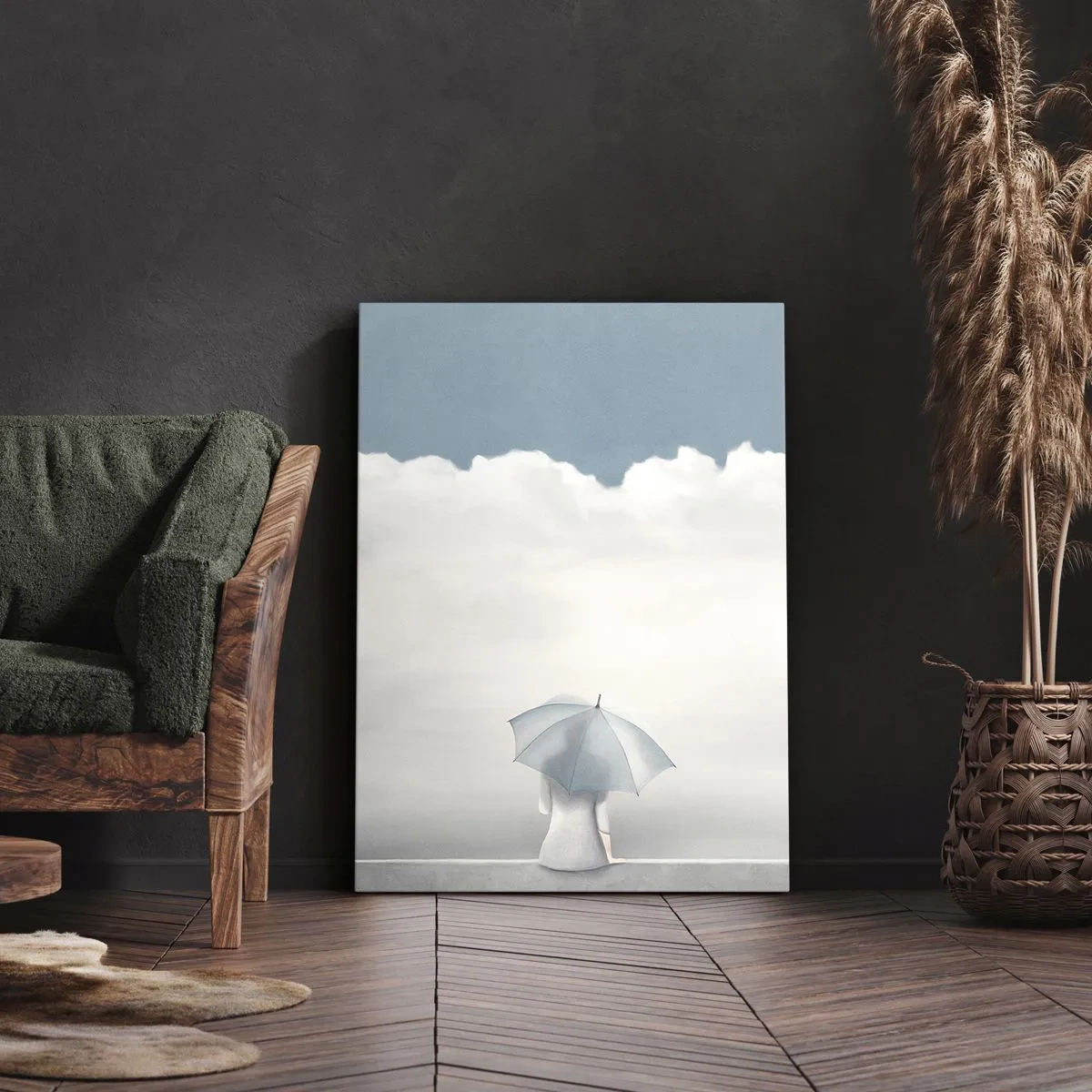 Obraz na plátne - Na hrane reality a snov - 45x80 cm