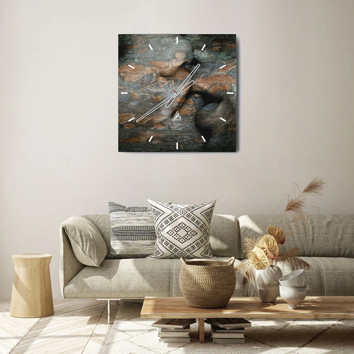 Nástenné hodiny - Navždy spolu - 30x30 cm