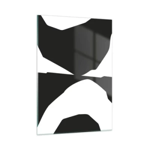 Obraz na skle - Positive-negative - 50x70 cm