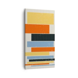 Obraz na plátne - Záznam hudby - 55x100 cm