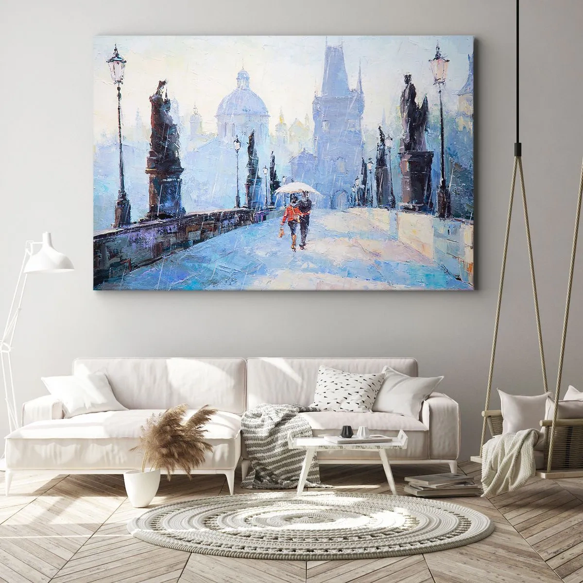 Obraz na plátne - Nás musel očariť dážď - 120x80 cm