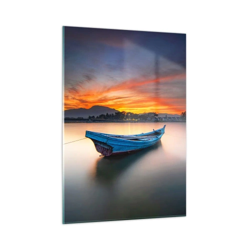 Obraz na skle - Blíži sa dobrá noc - 50x70 cm