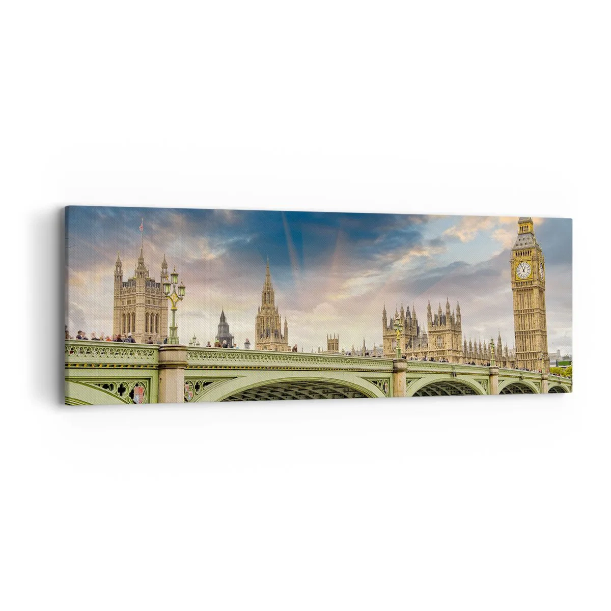 Obraz na plátne - Čas sa zastavil v Impériu - 90x30 cm