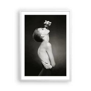 Plagát v bielom ráme - Excentrická elegancia - 50x70 cm