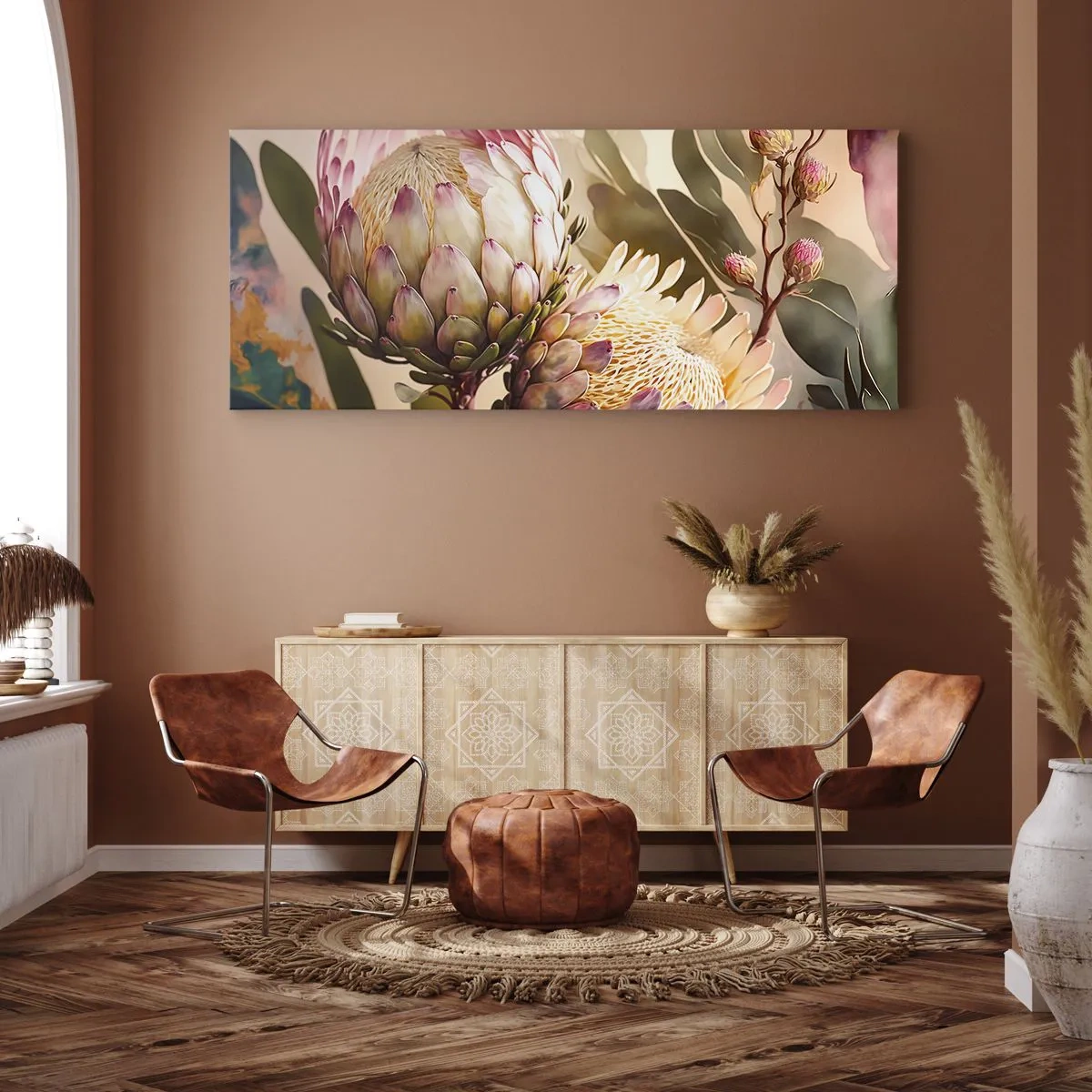 Obraz na plátne - Nežne objaté - 100x40 cm