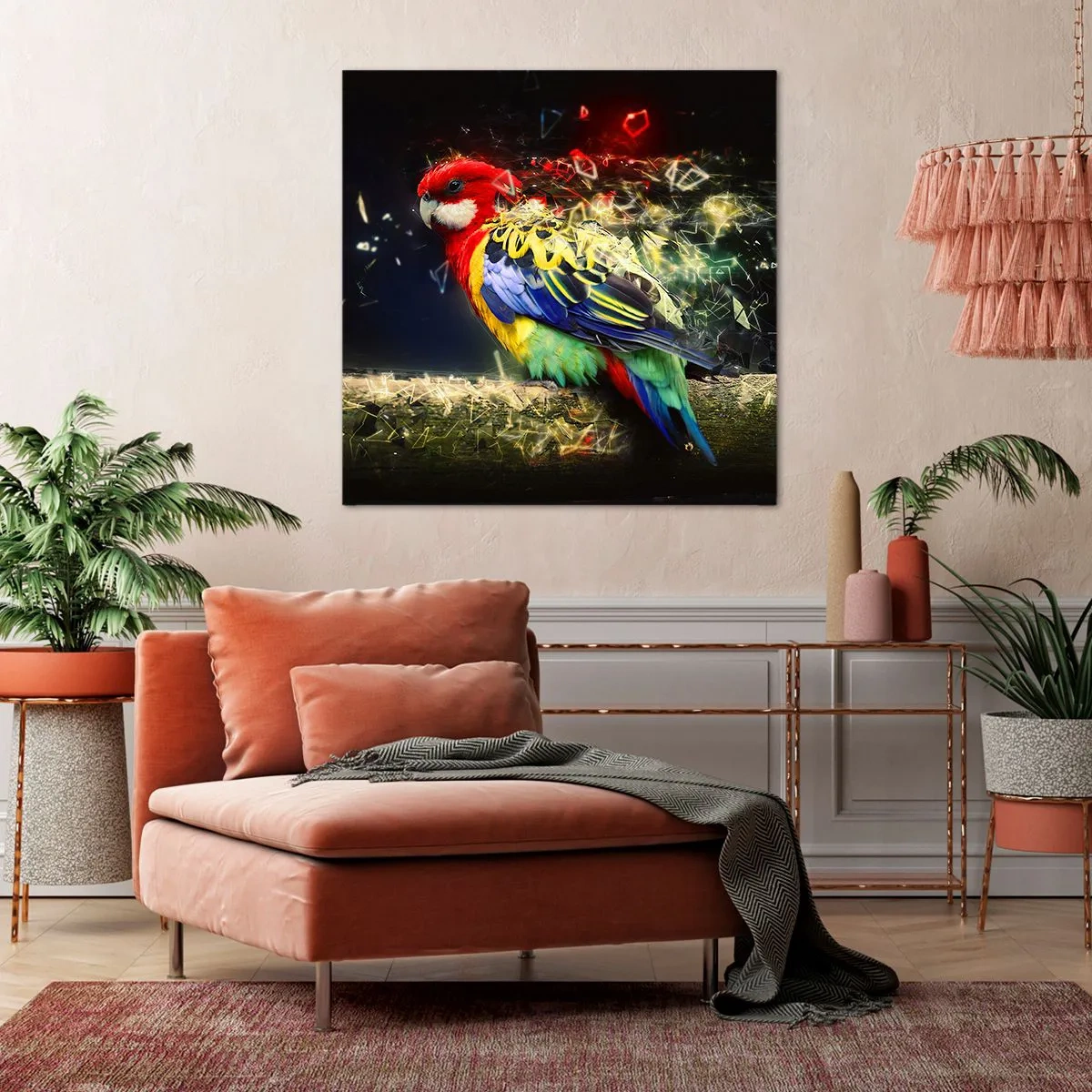 Obraz na plátne - Posol žiary - 40x40 cm