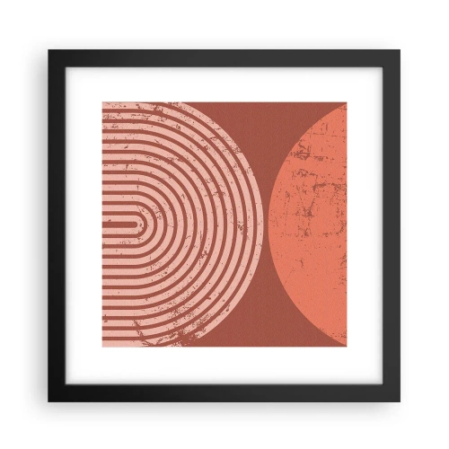 Plagát v čiernom ráme - Blízky vzťah - 30x30 cm