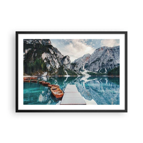 Plagát v čiernom ráme - Ukážeme vám krásu - 70x50 cm