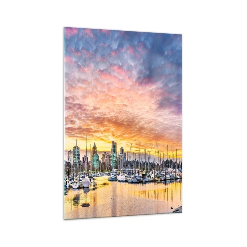 Obraz na skle - Mesto tisíca námorníkov - 70x100 cm