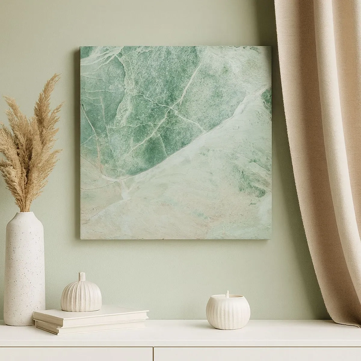 Obraz na plátne - Vznešený chlad kameňa - 30x30 cm