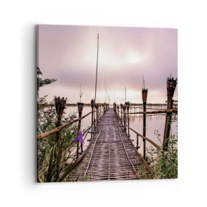 Obraz na plátne - Pokoj a pohoda Ázie - 70x70 cm