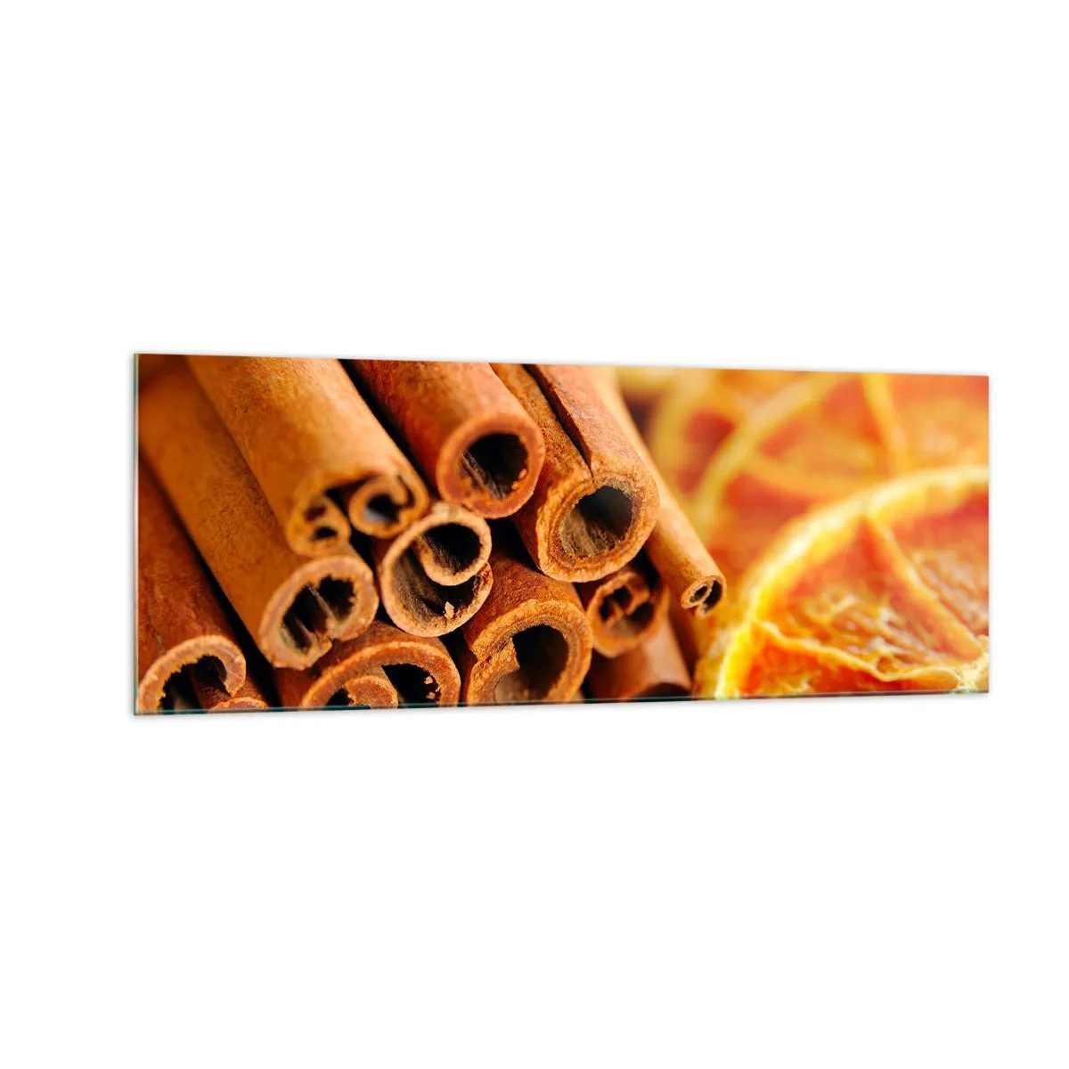 Obraz na skle - Cítite ich arómu? - 140x50 cm