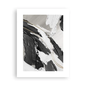 Plagát - Veľkorysá abstrakcia - 30x40 cm