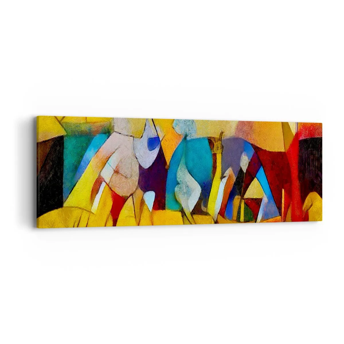 Obraz na plátne - Slnko - život - radosť - 90x30 cm