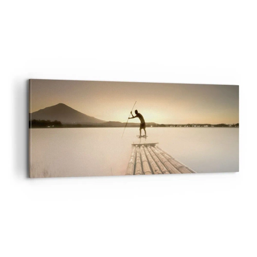 Obraz na plátne - Pred odpočinkom - 100x40 cm