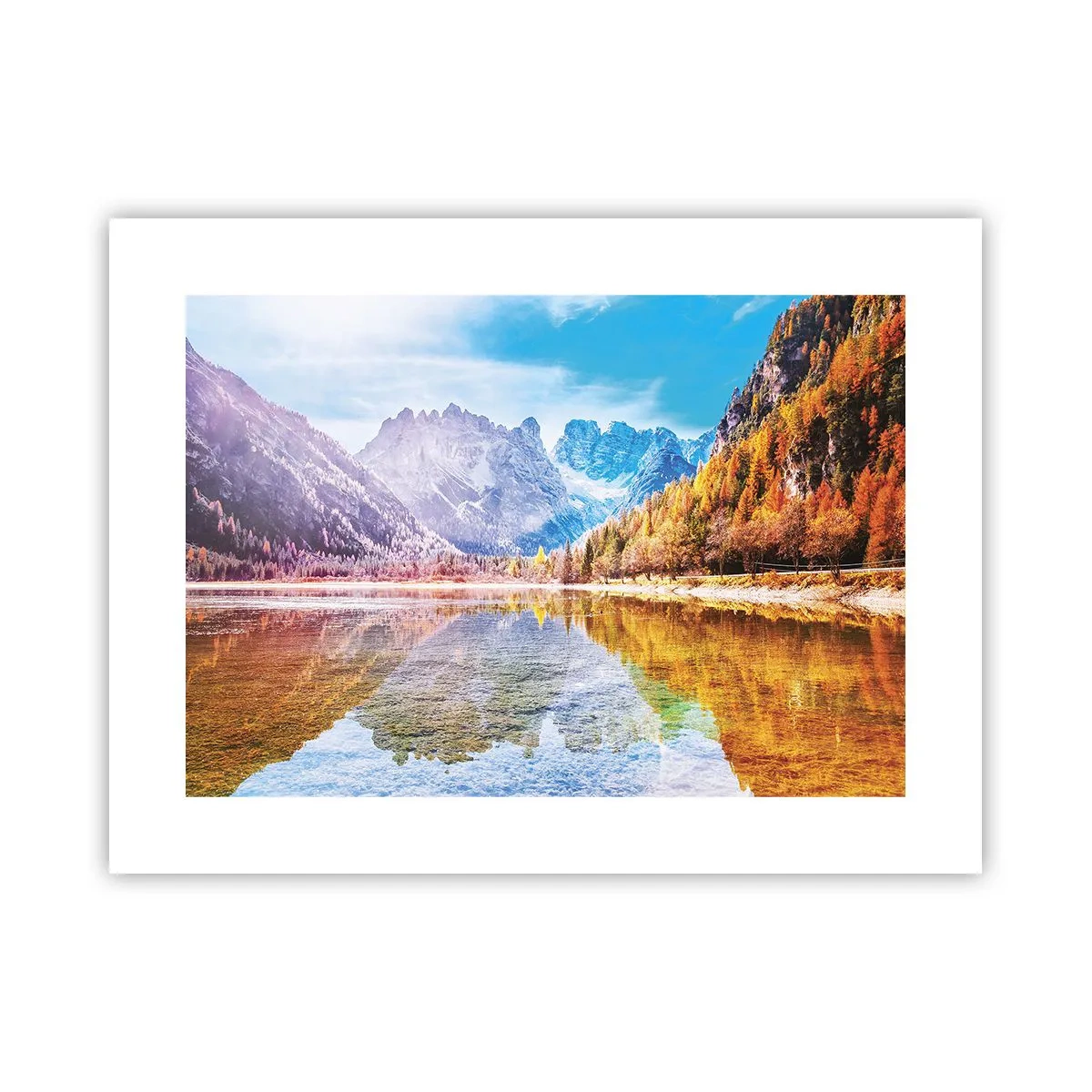 Plagát - A v horách už je jeseň - 40x30 cm