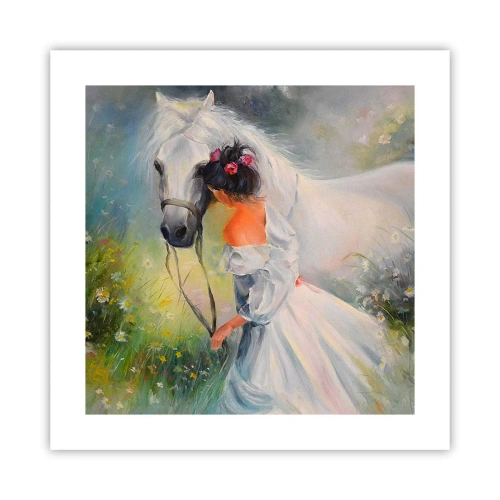 Plagát - Ako z krásneho sna - 40x40 cm