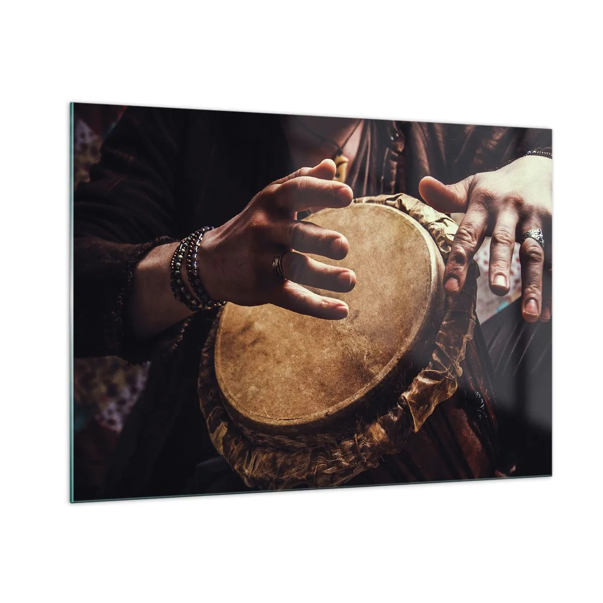 Obraz na skle - V rytme srdca - 100x70 cm