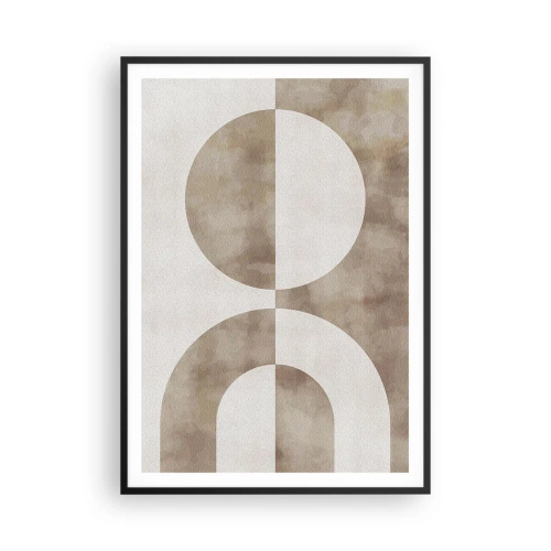 Plagát v čiernom ráme - Podobnosti a rozdiely - 70x100 cm