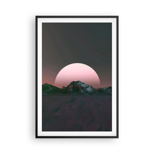 Plagát v čiernom ráme - V susednej galaxii - 61x91 cm