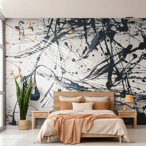 Fototapeta Premium Canvas - So zmyslom alebo bez zmyslu? - Abstrakcia, Grafika, Kus - 500x350 cm