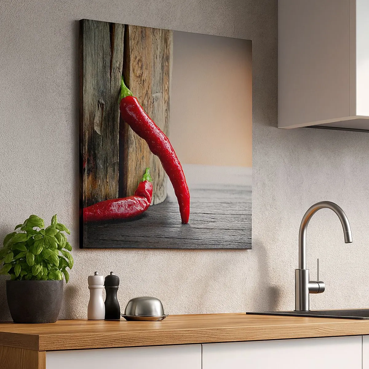 Obraz na plátne - Red hot chili peppers - 30x30 cm