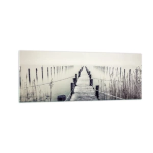 Obraz na skle - Ponor sa do pokoja - 140x50 cm